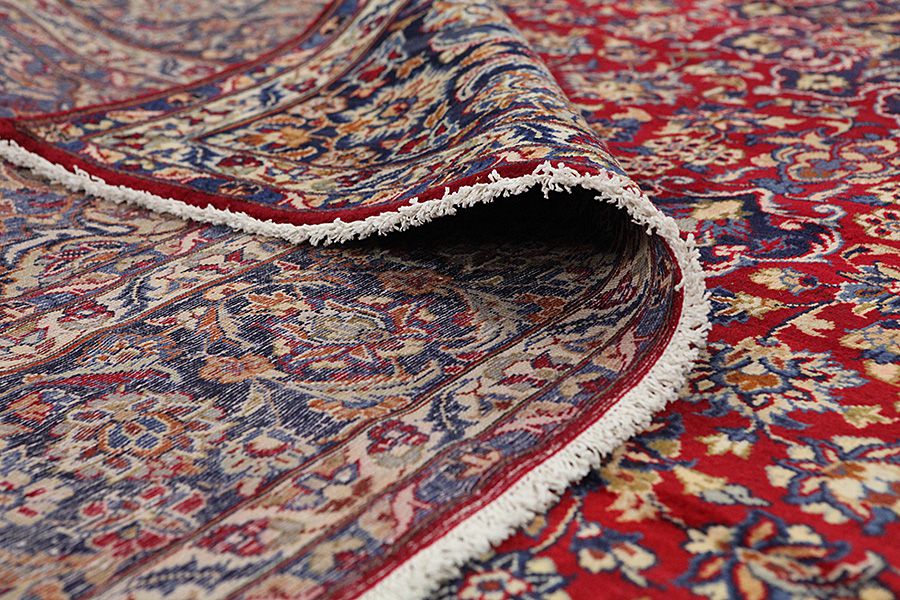 Isfahan - old Persian Carpet 397x295 - Picture 4