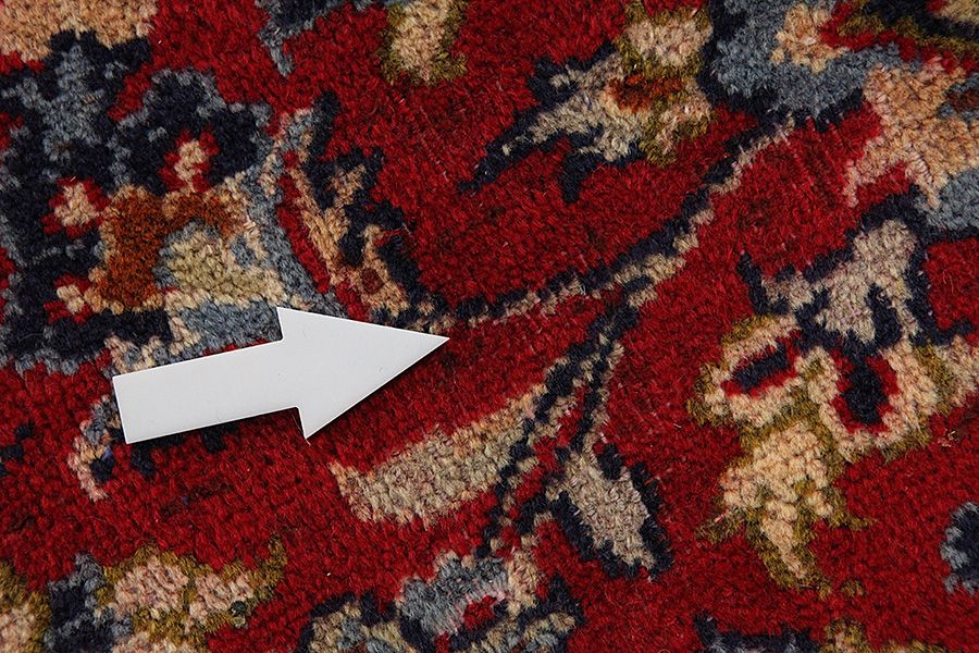 Isfahan - old Persian Carpet 397x295 - Picture 8