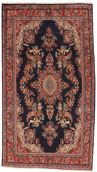 Sarouk - Farahan Persian Carpet 281x155