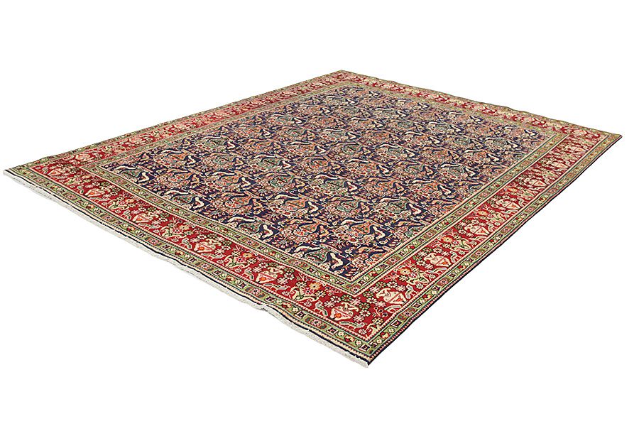 Tabriz - old Persian Carpet 322x253 - Picture 2