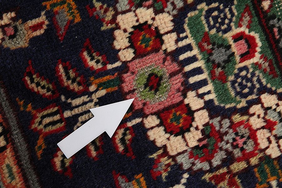 Tabriz - old Persian Carpet 322x253 - Picture 8