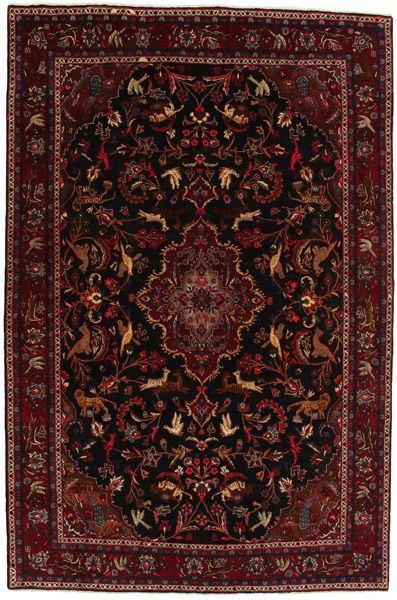 Bijar - old Persian Carpet 303x200