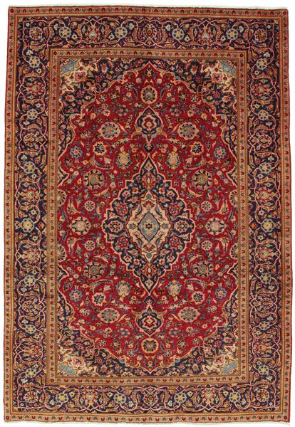 Kashan Persian Carpet 286x195