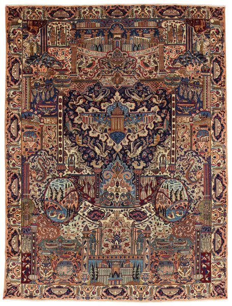 Kashmar - old Persian Carpet 384x292