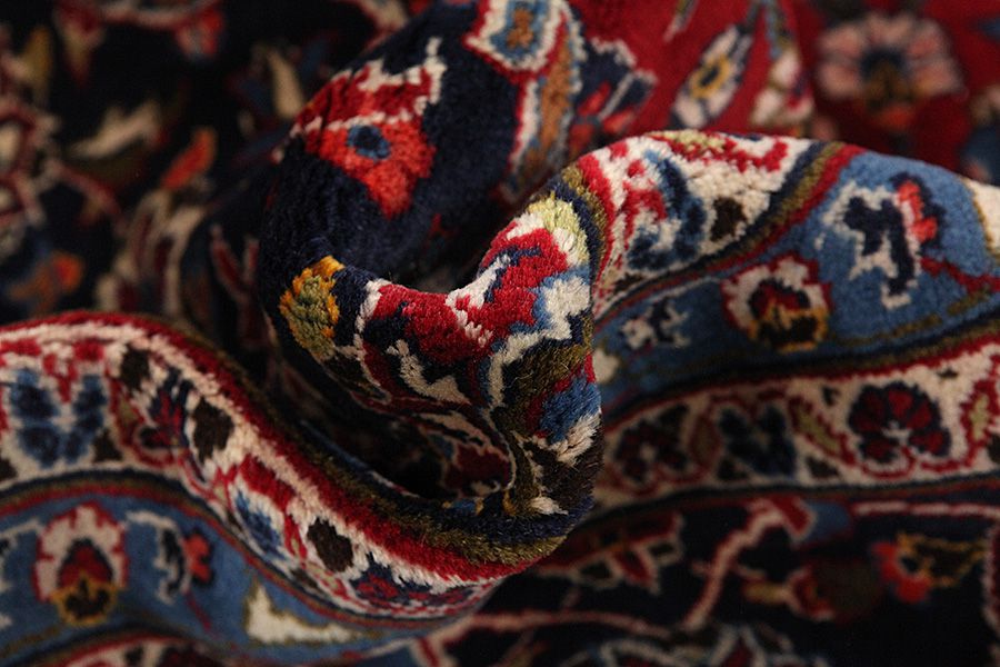 Kashan Persian Carpet 398x300 - Picture 6