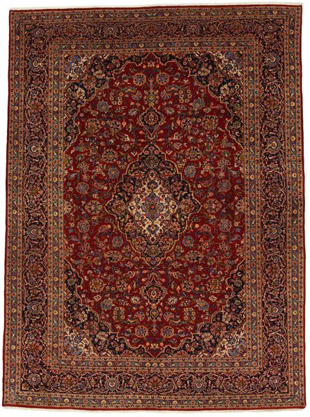 Kashan Persian Carpet 400x290