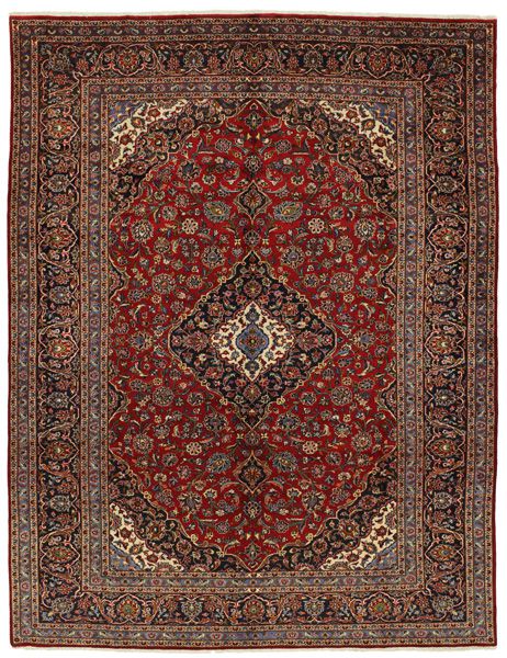 Kashan Persian Carpet 390x294