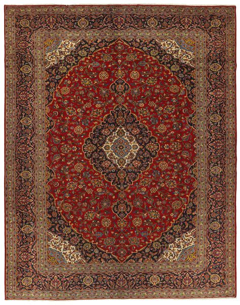 Kashan Persian Carpet 398x297