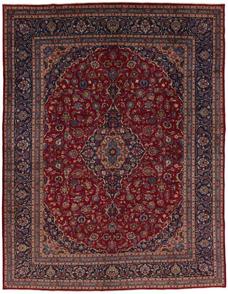 Kashan Persian Carpet 378x300