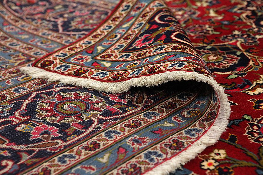 Kashan Persian Carpet 365x246 - Picture 4