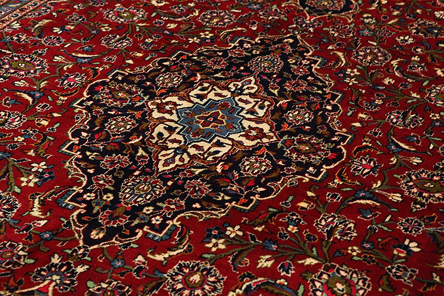 Kashan Persian Carpet 365x246 - Picture 8