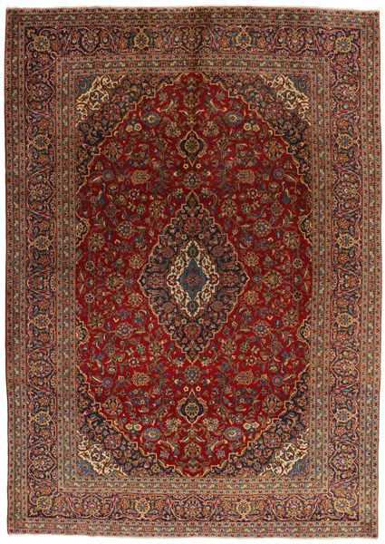 Kashan Persian Carpet 387x275