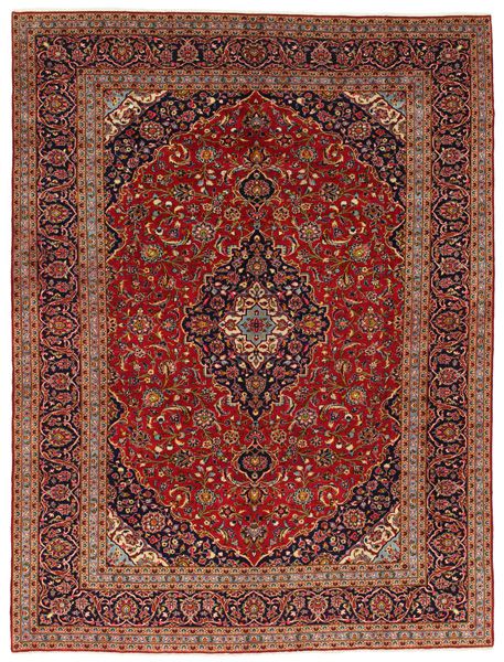 Kashan Persian Carpet 398x290