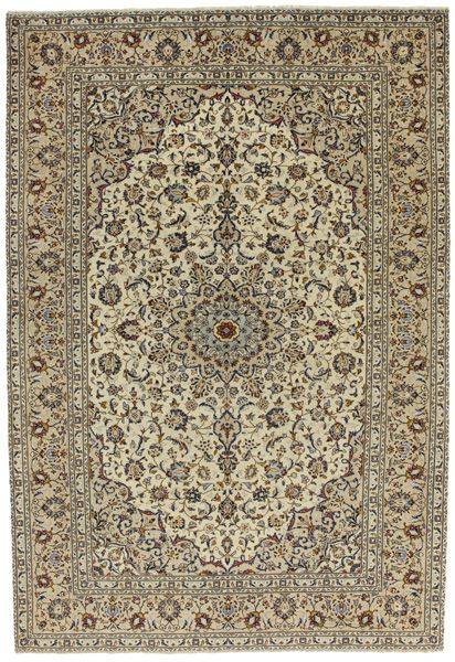 Kashan Persian Carpet 355x240