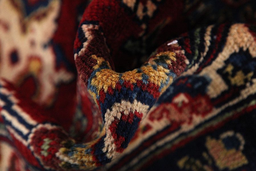 Bijar - Kurdi Persian Carpet 345x242 - Picture 6