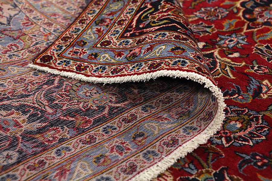 Kashan Persian Carpet 335x240 - Picture 4