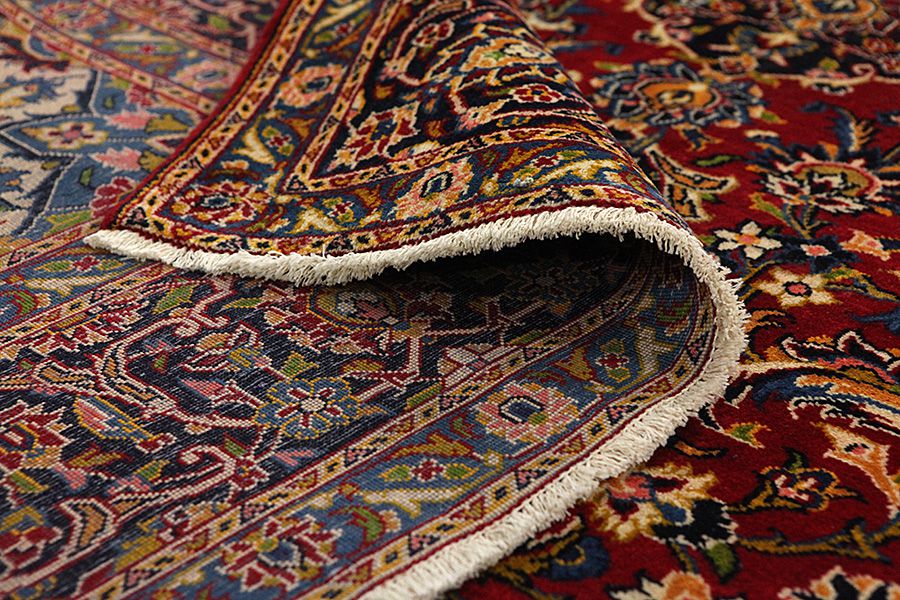 Kashan Persian Carpet 347x236 - Picture 4
