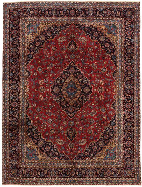 Kashan Persian Carpet 378x285