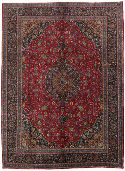 Kashan Persian Carpet 393x290