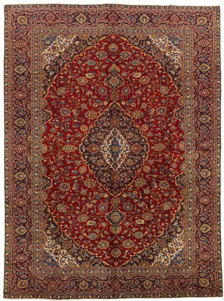 Kashan Persian Carpet 390x292