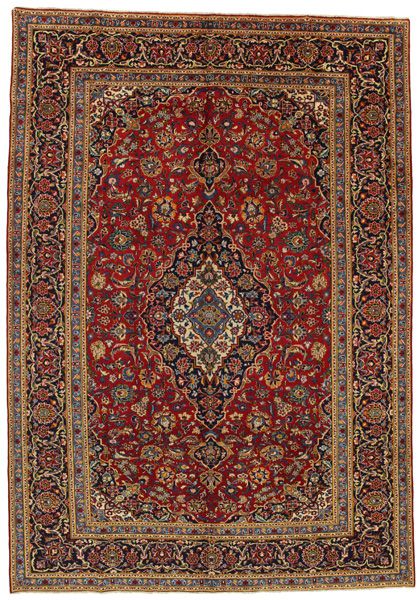 Kashan Persian Carpet 380x266