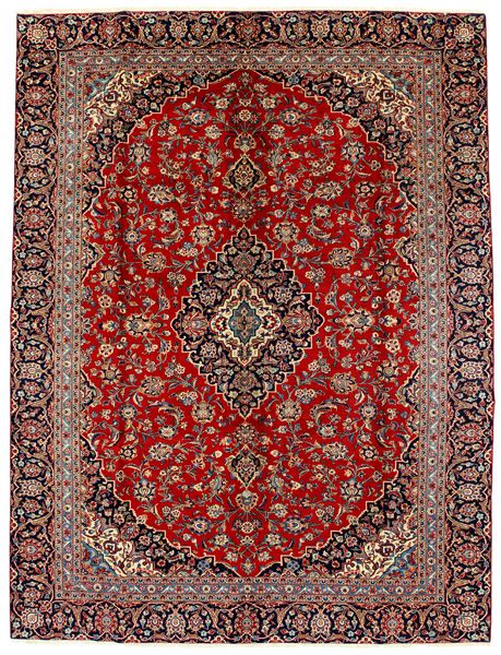 Kashan Persian Carpet 366x278