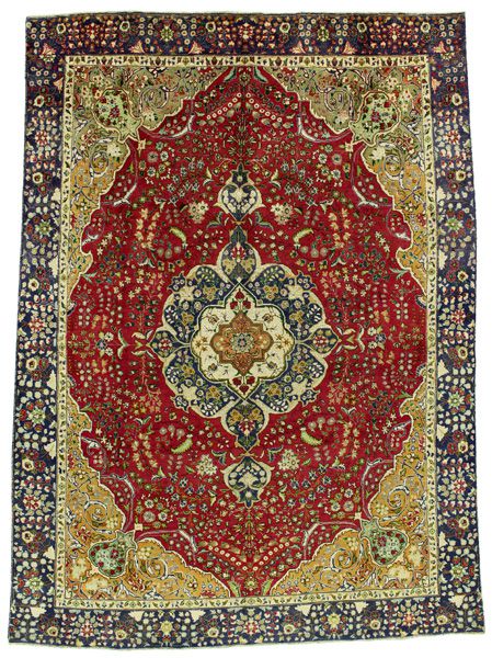 Kerman - Lavar Persian Carpet 370x270