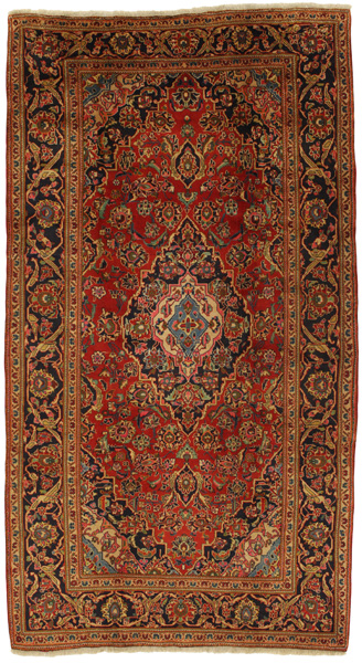 Kashan Persian Carpet 353x194