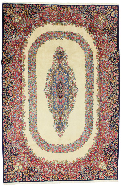 Kerman - Lavar Persian Carpet 300x198