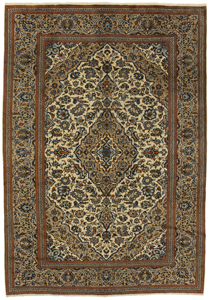 Kashan Persian Carpet 350x245