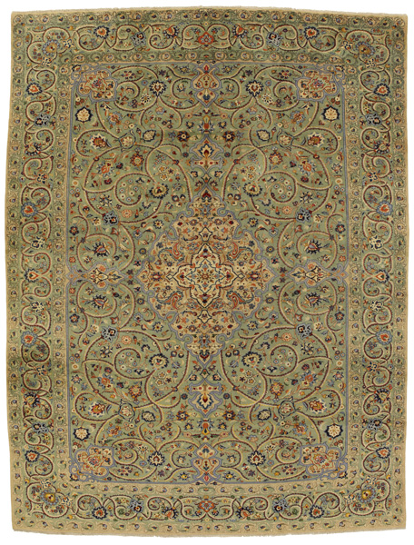 Kashan Persian Carpet 398x294