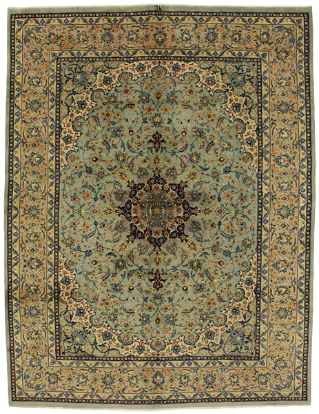 Kashan Persian Carpet 400x296
