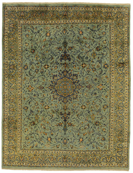 Kashan Persian Carpet 378x291