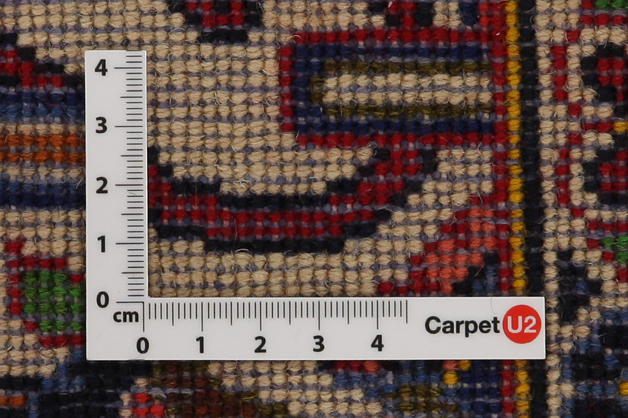 Kashan Persian Carpet 396x290 - Picture 4