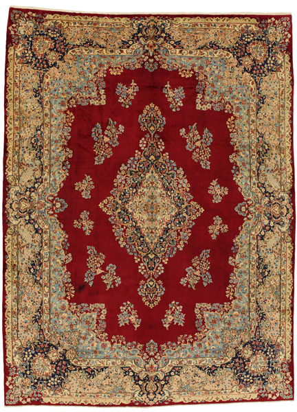Kerman - Lavar Persian Carpet 401x292