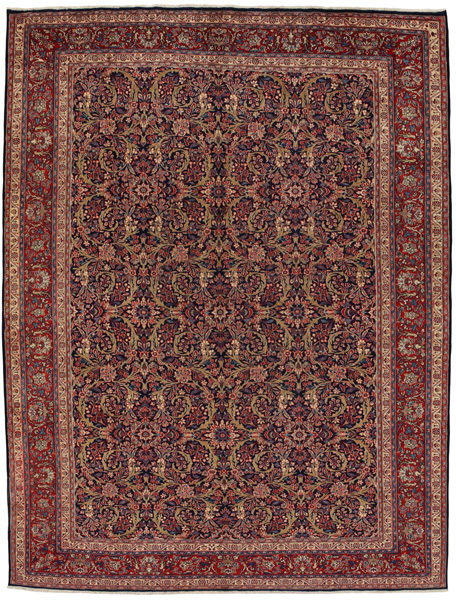 Bijar - Kurdi Persian Carpet 401x303