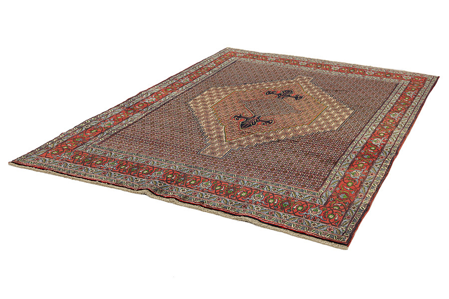 Senneh - Kurdi Persian Carpet 290x200 - Picture 2