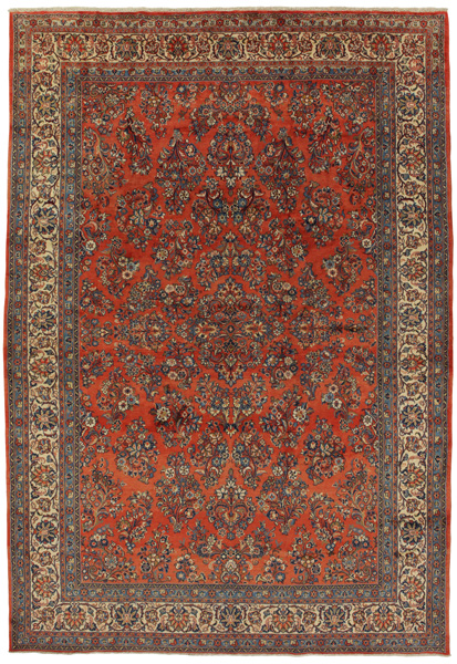 Sarouk Persian Carpet 352x248