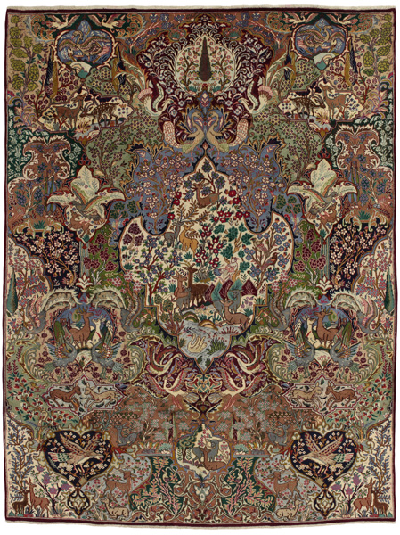Kashmar - Khorasan Persian Carpet 398x299