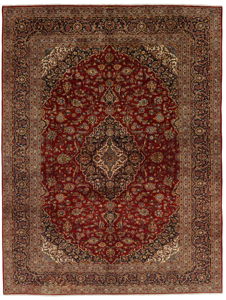 Kashan Persian Carpet 406x297