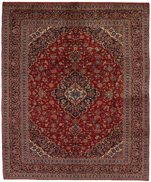 Kashan Persian Carpet 398x313