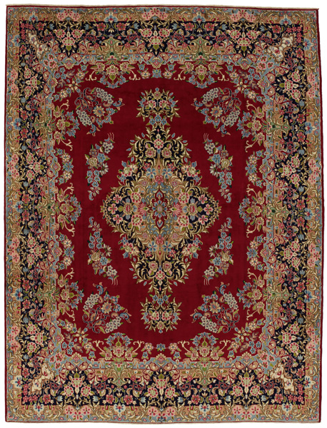 Kerman - Lavar Persian Carpet 398x297