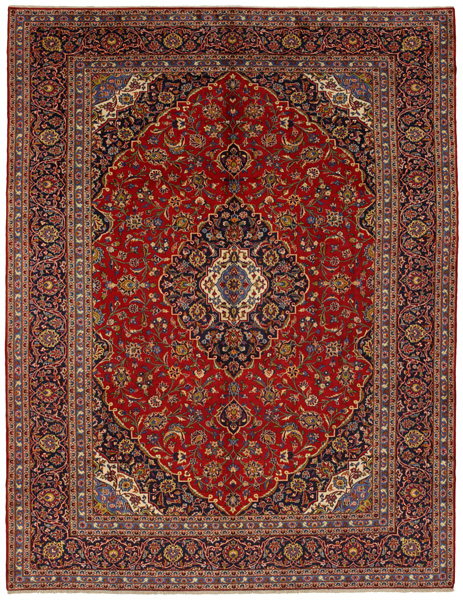 Kashan Persian Carpet 390x296