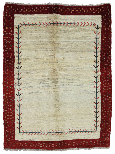 Gabbeh - Qashqai Persian Carpet 137x103