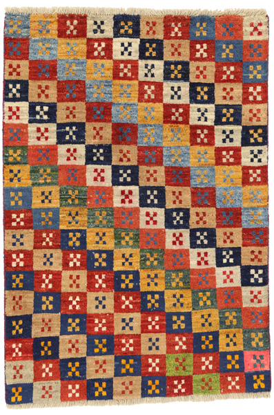 Gabbeh - Bakhtiari Persian Carpet 142x100
