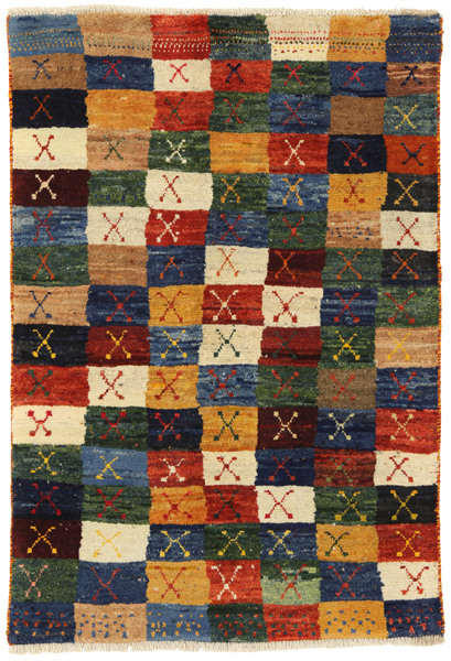 Gabbeh - Bakhtiari Persian Carpet 142x97