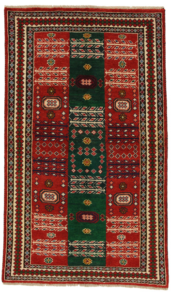 Gabbeh - Qashqai Persian Carpet 190x114