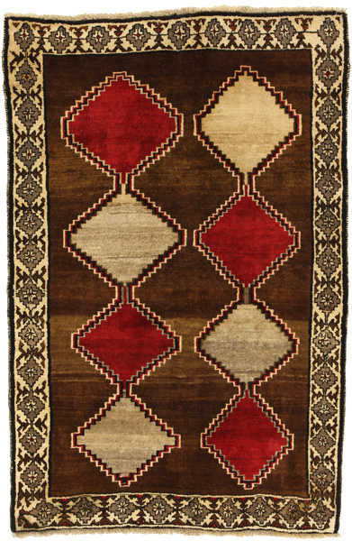 Gabbeh - Qashqai Persian Carpet 184x122