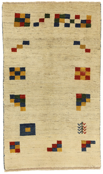 Gabbeh - Qashqai Persian Carpet 165x98