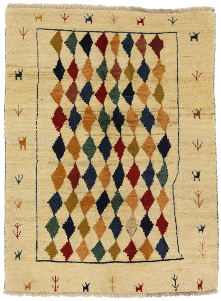 Gabbeh - Bakhtiari Persian Carpet 142x105